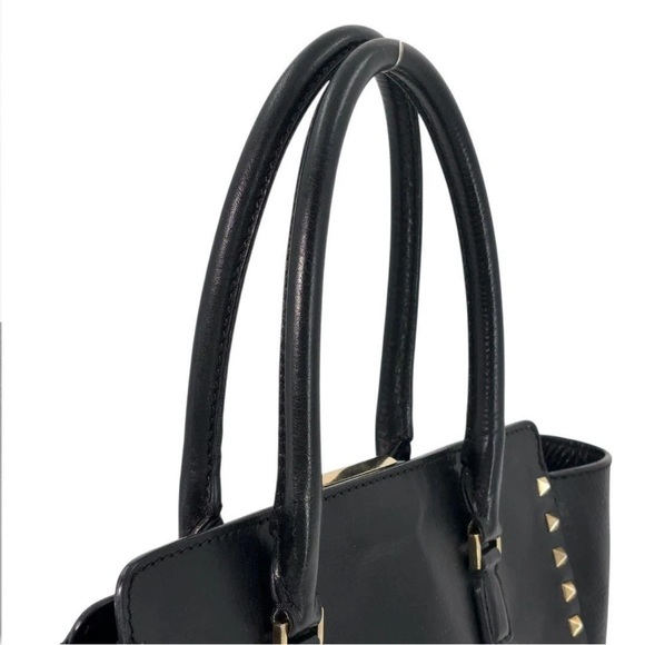 Valentino Garavani Black Studded Women's Bag - Picture 10 of 15